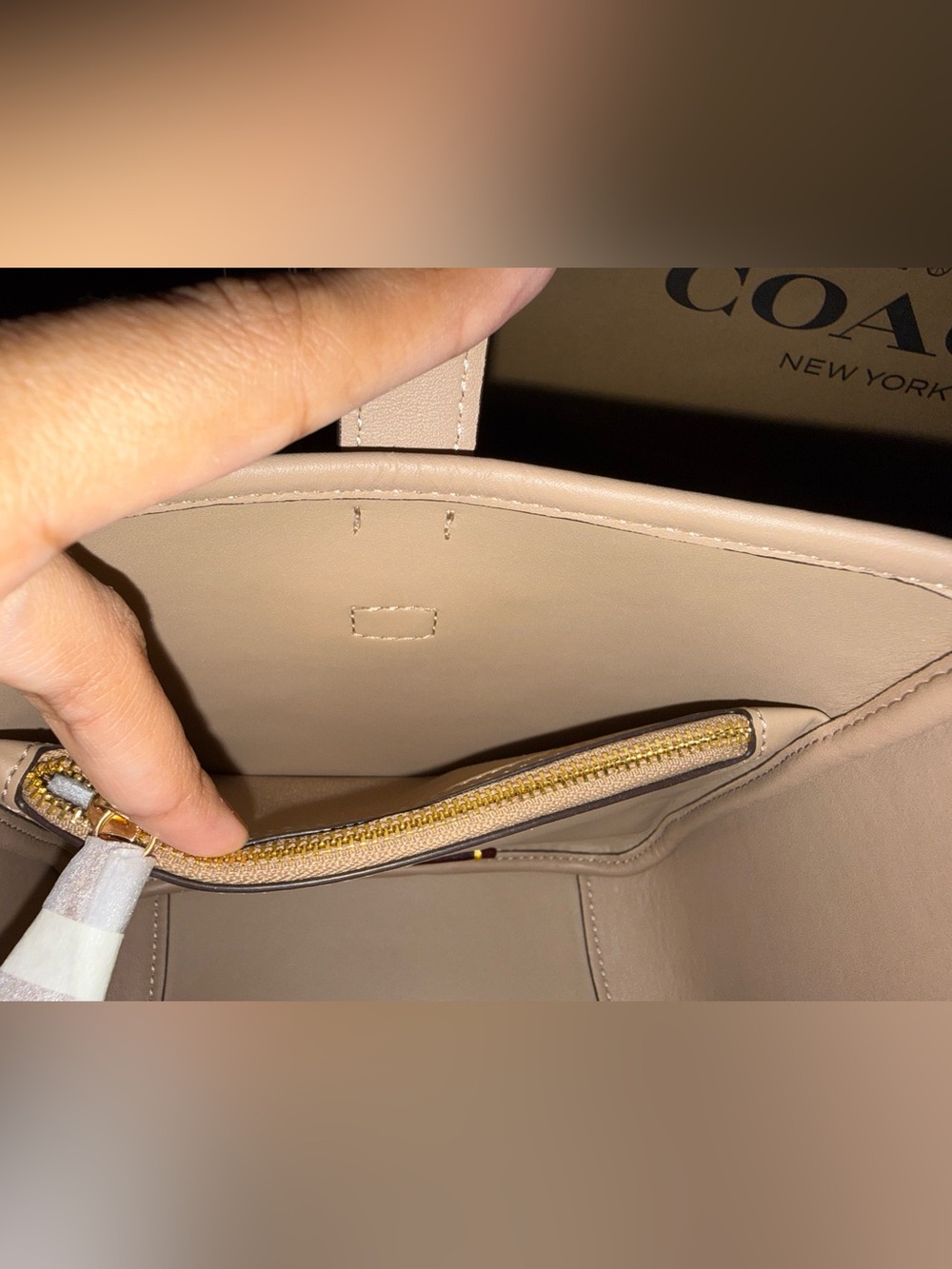 Coach Outlet Hadley Mini Crossbody Bag With Signature Canvas - Picture 11 of 16